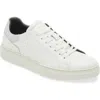 Bruno Magli Sierra Low Top Sneaker In White Tumbled