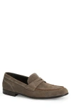 Bruno Magli Men's Silas Suede Penny Loafers In Ecru Suede