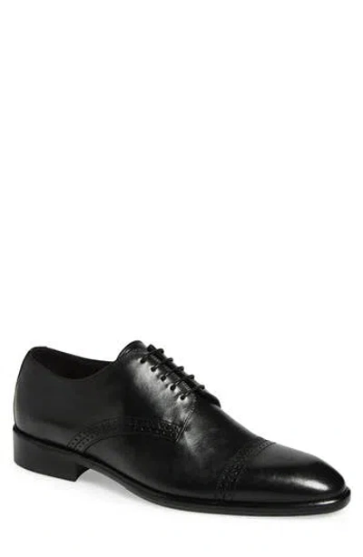 Bruno Magli Stefano Cap Toe Derby In Black