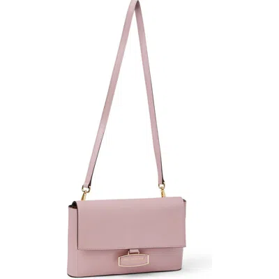 Bruno Magli Stella Leather Crossbody Bag In Purple