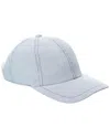 Bruno Magli Stripe Baseball Cap In Multi