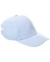 Bruno Magli Stripe Baseball Cap In Blue