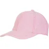 Bruno Magli Stripe Baseball Cap In Red