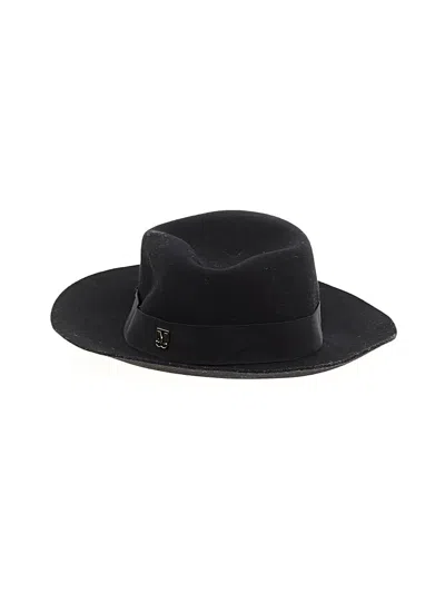 Pre-owned Bruno Magli Sun Hat In Black