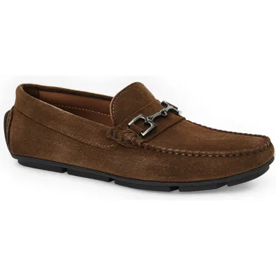 Bruno Magli Teramo Bit Driving Loafer In Brown