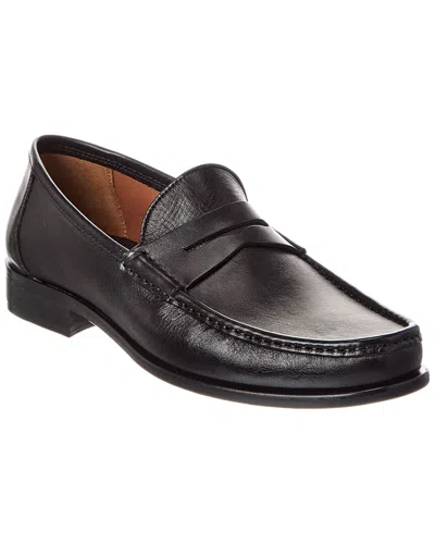 Bruno Magli Tonio Leather Loafer In Black