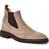 Bruno Magli Vespa Wingtip Chelsea Boot In Brown
