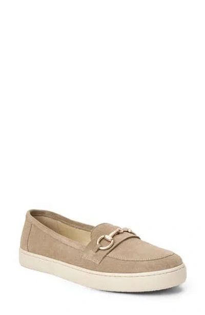 Bruno Magli Vieta Horsebit Slip On Sneaker (women) In Brown