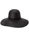 Bruno Magli Wide Brim Sun Hat In Black
