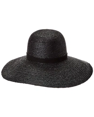 Bruno Magli Wide Brim Sun Hat In Black