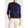 Bruno Magli Wide Rib Cashmere Sweater In Navy