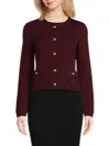 Bruno Magli Women's Cashmere Button Jacket In 601brd