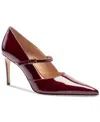 Bruno Magli Prima Pointed Toe Mary Jane Pump In Bordeaux Patent