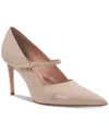 Bruno Magli Prima Mary Jane Pump In Sand Patent