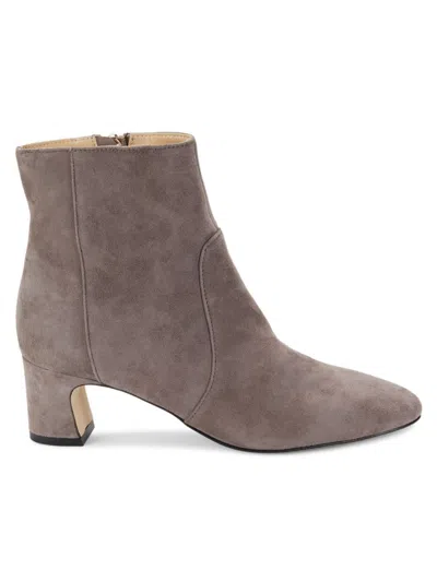 Bruno Magli Women's Suede Ankle Boots In Mink Suede