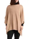 Bruno Magli Women's Wool Blend Knit Poncho In Camel
