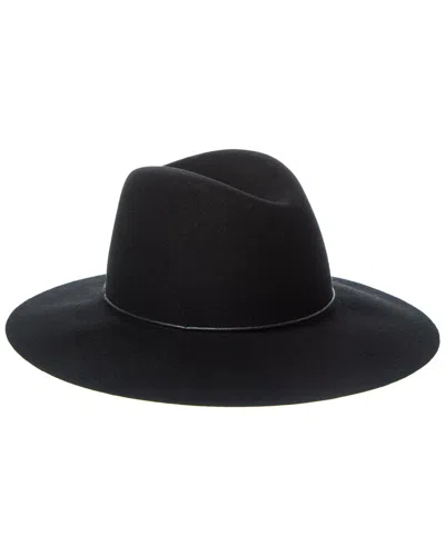 Bruno Magli Wool Felt Fedora In Black