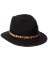 Bruno Magli Wool Felt Wool Fedora In Black