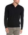 Bruno Magli Wool Polo Sweater In Blue