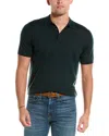 Bruno Magli Wool Polo Sweater In Green