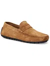 Bruno Magli Xane Mens Leather Slip On Driving Moccasins In Green