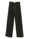 Bruno Manetti Elasticated-waist Trousers In Green