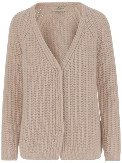 BRUNO MANETTI BRUNO MANETTI BEIGE CASHMERE CARDIGAN