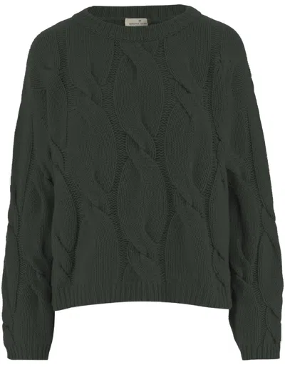 BRUNO MANETTI CABLE KNIT CASHMERE SWEATER