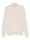 Bruno Manetti Cashmere Jumper In Neutral
