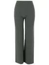 Bruno Manetti Cashmere Pants With Elasticized Waist In Green