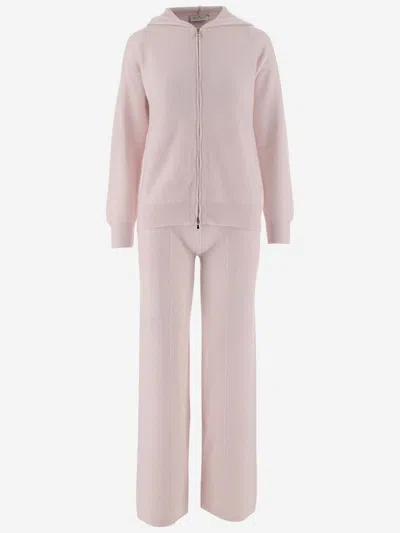 Bruno Manetti Cashmere Suit In Pink
