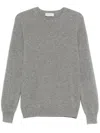 Bruno Manetti Cashmere Sweater In Grey