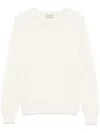 Bruno Manetti Cashmere Sweater In White