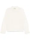 Bruno Manetti Cashmere Sweater In White
