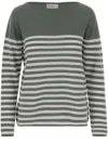 Bruno Manetti Cashmere Sweater With Striped Pattern