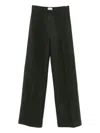 Bruno Manetti Elasticated-waist Trousers In Black