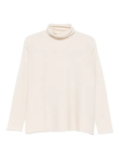 Bruno Manetti Fein Gestrickter Pullover In Neutral