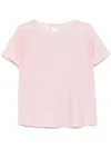 Bruno Manetti Fine-knit T-shirt In Pink