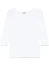 Bruno Manetti Fine-knit Top In White