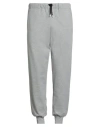 Bruno Manetti Man Pants Grey Size Xl Cotton In Gray