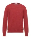 Bruno Manetti Sweaters In Red