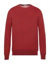 Bruno Manetti Sweaters In Red