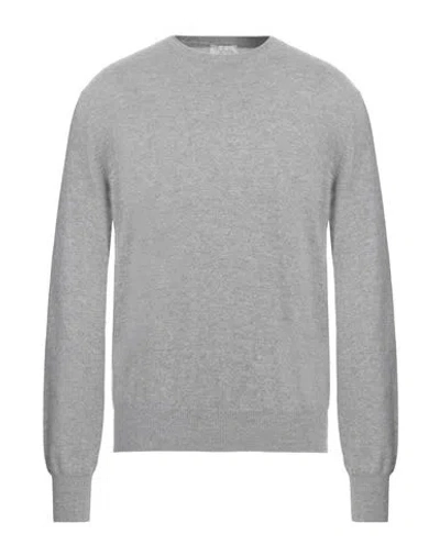 Bruno Manetti Man Sweater Grey Size L Cashmere