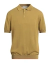 Bruno Manetti Man Sweater Military Green Size Xl Cotton In Green