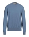 Bruno Manetti Man Sweater Pastel Blue Size Xl Cashmere