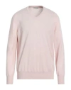 Bruno Manetti Man Sweater Pink Size L Cashmere