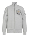 Bruno Manetti Man Sweatshirt Light Grey Size L Cotton In Gray