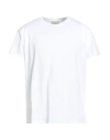 Bruno Manetti Man T-shirt White Size 40 Cotton, Modal, Elastane In White