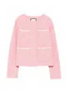 Bruno Manetti Pockets Jacket In Pink