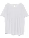 Bruno Manetti Raw-cut T-shirt In White